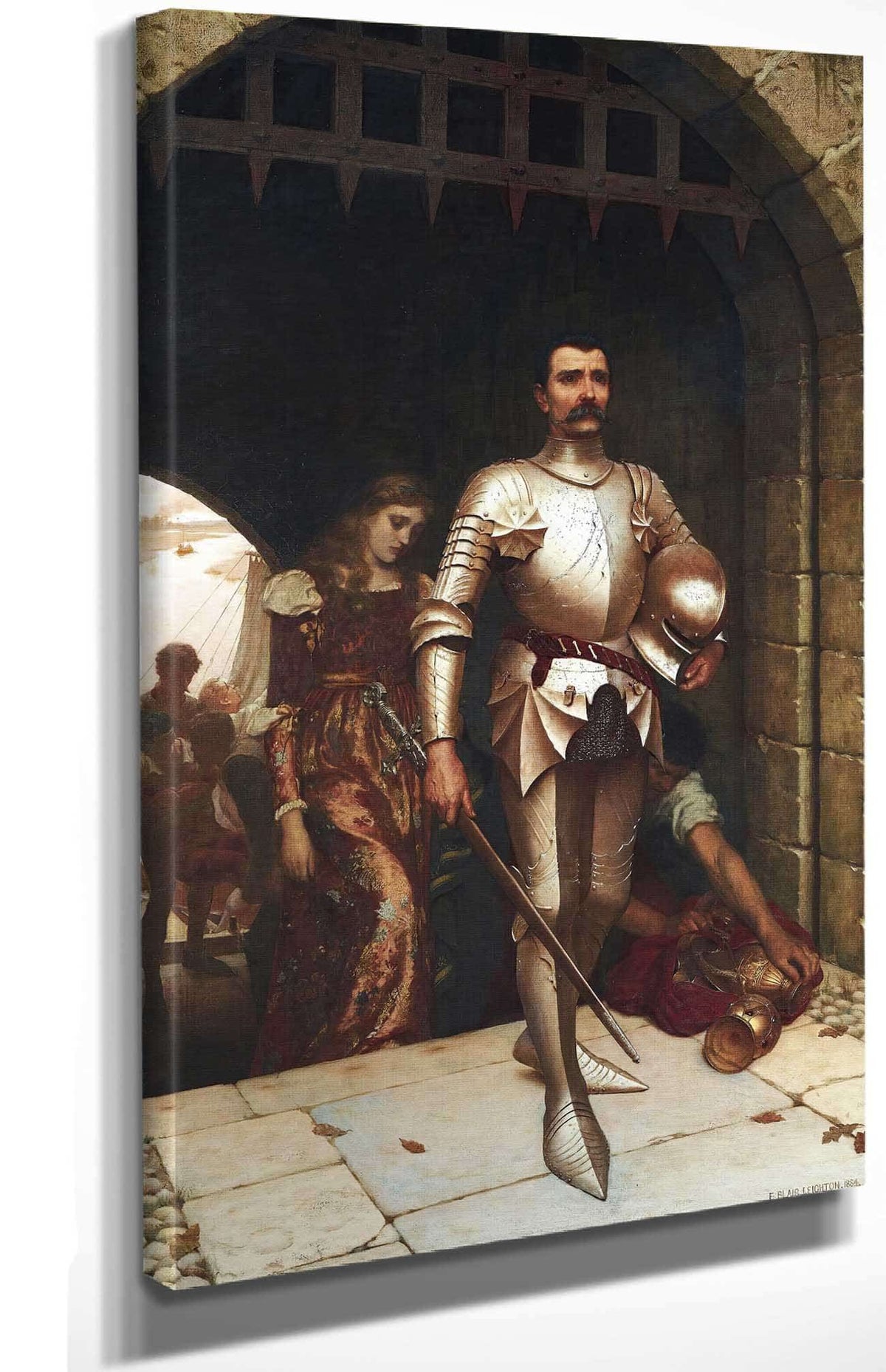 Conquest by Edmund Blair Leighton Posters, Prints, & Visual Artwork