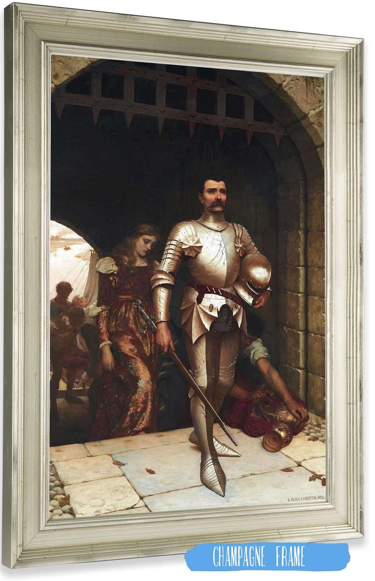 Conquest by Edmund Blair Leighton Posters, Prints, & Visual Artwork