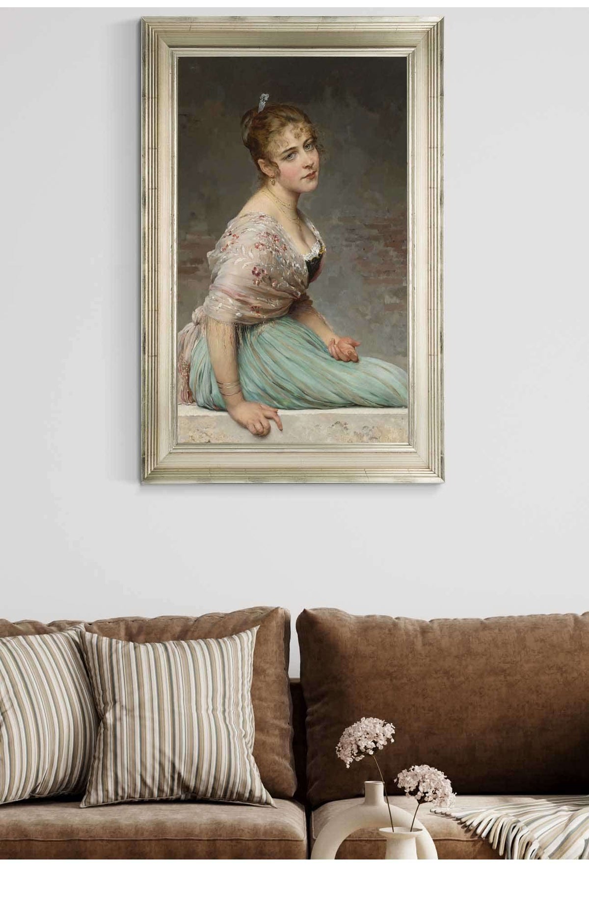 Contemplation by Eugen Von Blaas Posters, Prints, & Visual Artwork