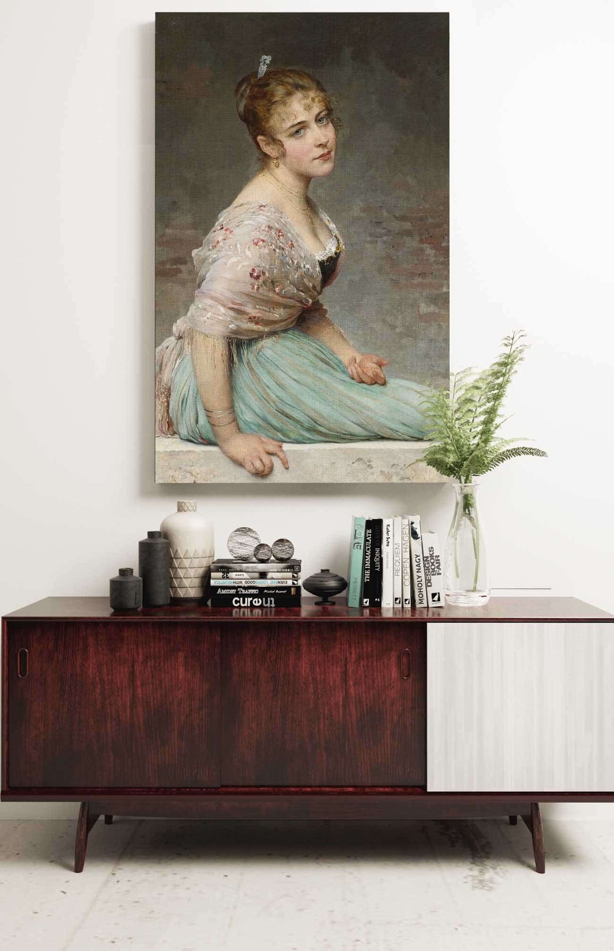 Contemplation by Eugen Von Blaas Posters, Prints, & Visual Artwork