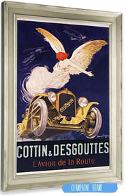 Cottin Et Desgouttes Lavion De La Route by Jean Dylen Posters, Prints, & Visual Artwork