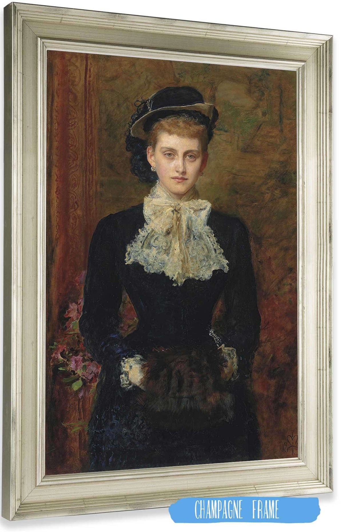 Countess De Pourtales The Former Mrs Sebastian Schlesinger by Sir John Everett Millais Posters, Prints, & Visual Artwork