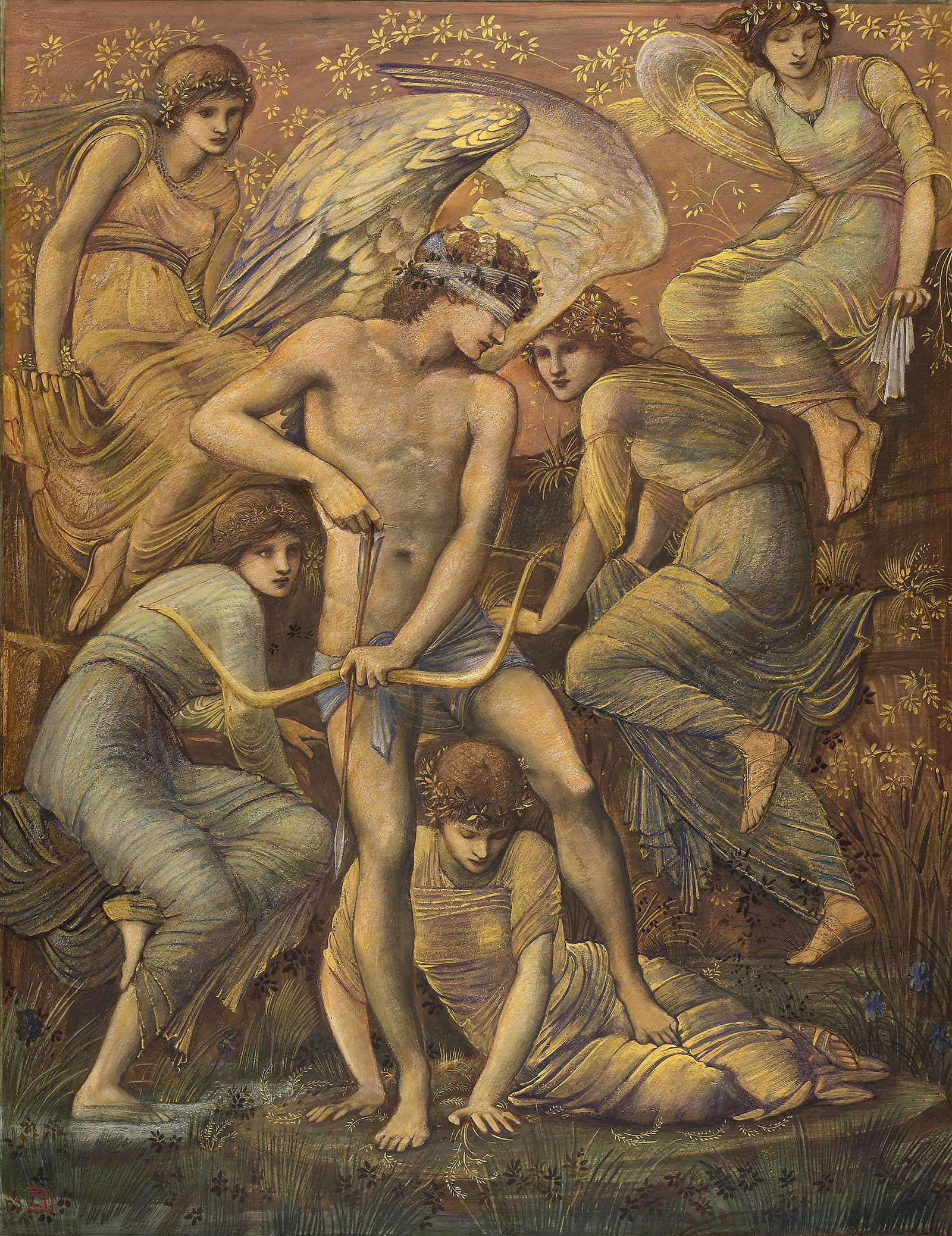 Cupids Hunting Fields by Sir Edward Coley Burne Jones Posters, Prints, & Visual Artwork