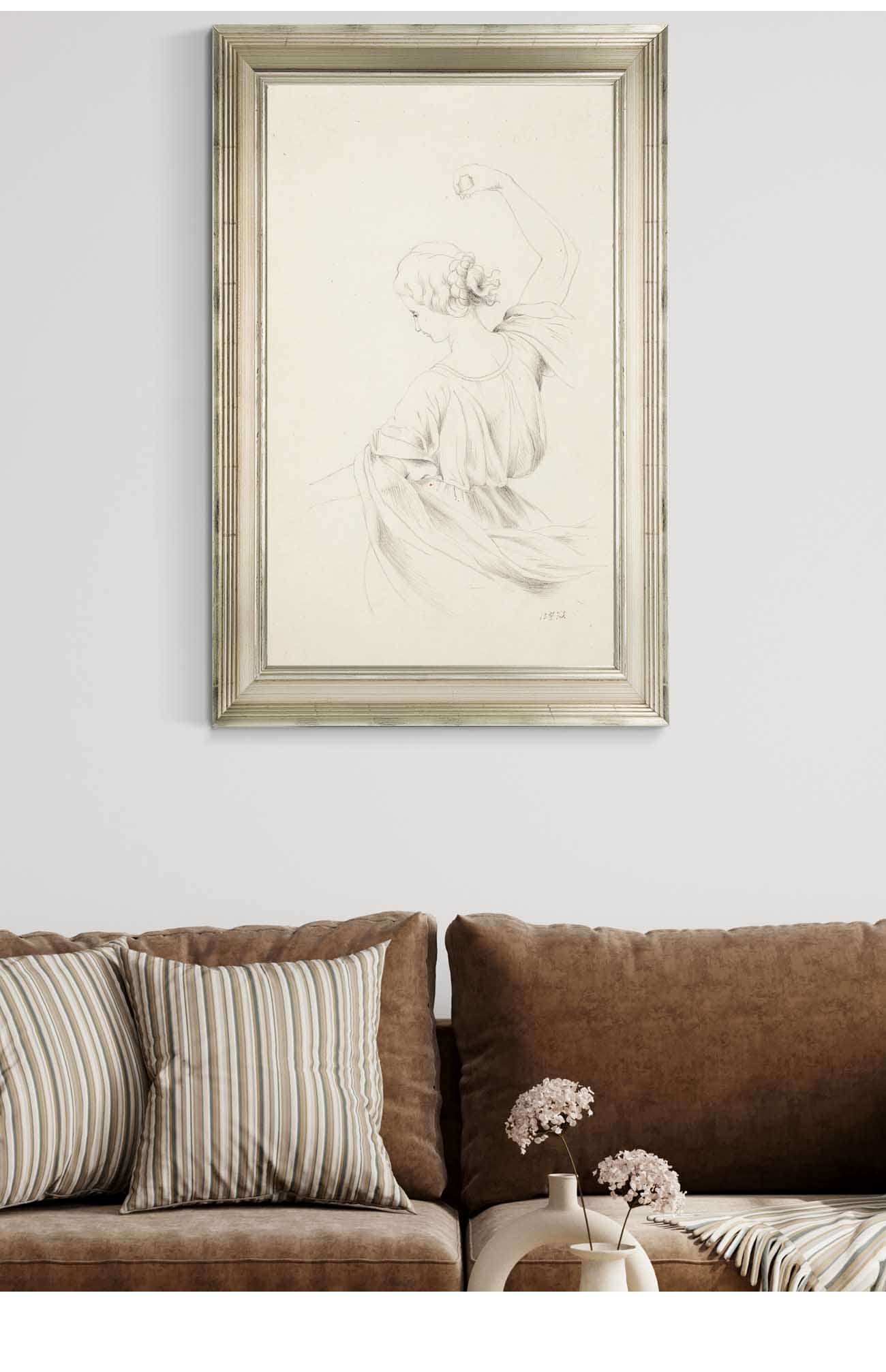 Dancing Girl Back  by Helene Schjerfbeck Posters, Prints, & Visual Artwork