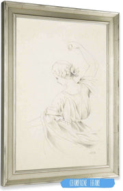 Dancing Girl Back  by Helene Schjerfbeck Posters, Prints, & Visual Artwork