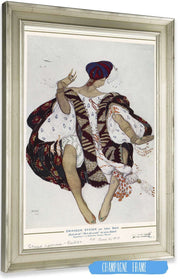 Danseur Syrien Par Leon Bakst  by Leon Bakst Posters, Prints, & Visual Artwork