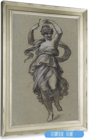 Danseuse Au Triangle by Pierre Paul Prudhon Posters, Prints, & Visual Artwork