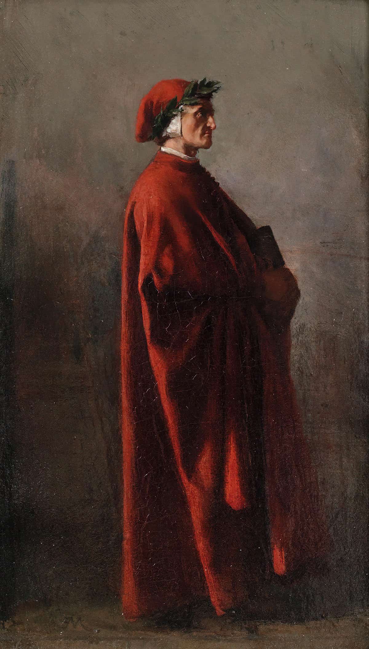 Dante by Ernest Meissonier Posters, Prints, & Visual Artwork