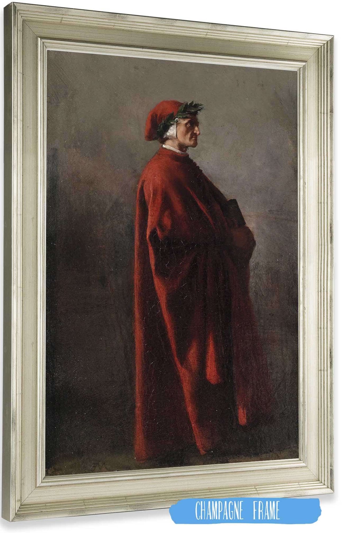 Dante by Ernest Meissonier Posters, Prints, & Visual Artwork