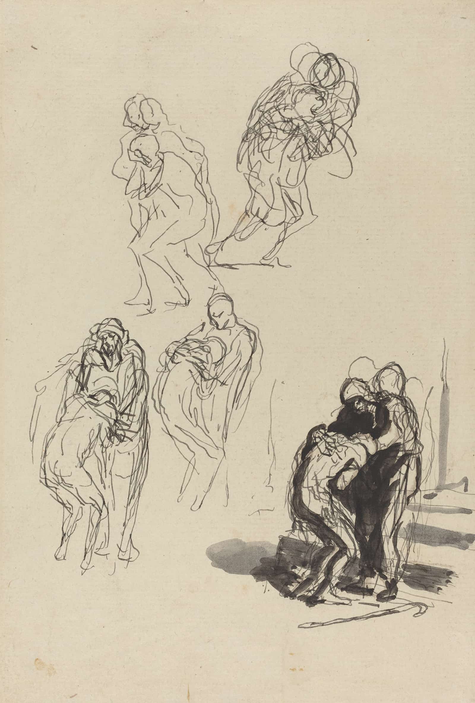 Daumier by Honore Posters, Prints, & Visual Artwork
