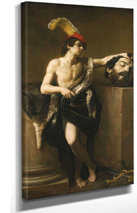 David With The Head Of Goliath by Guido Reni Posters, Prints, & Visual Artwork
