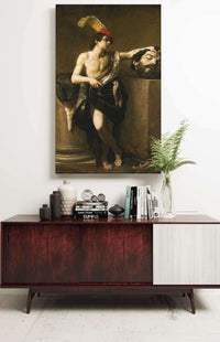 David With The Head Of Goliath by Guido Reni Posters, Prints, & Visual Artwork