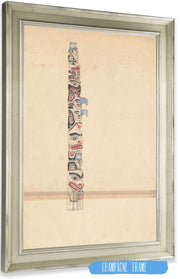Design For Totem Pole by Winold Reiss Posters, Prints, & Visual Artwork
