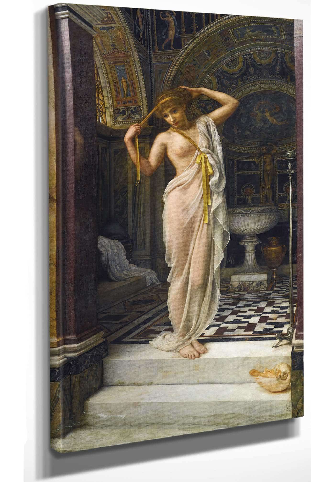 Diadumene by Edward John Poynter Posters, Prints, & Visual Artwork