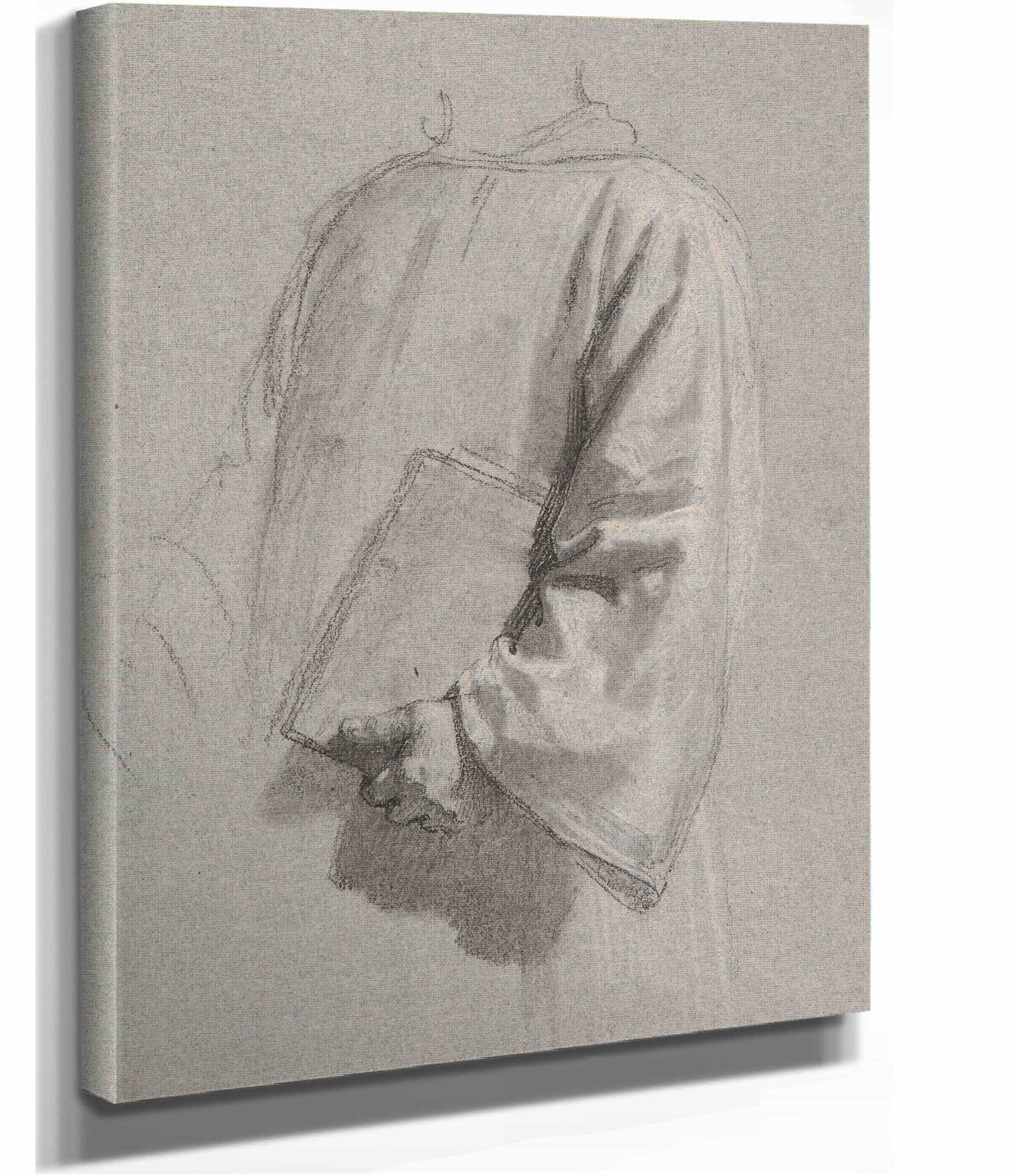 Drapery Study For A Cleric by Isidore Pils Posters, Prints, & Visual Artwork