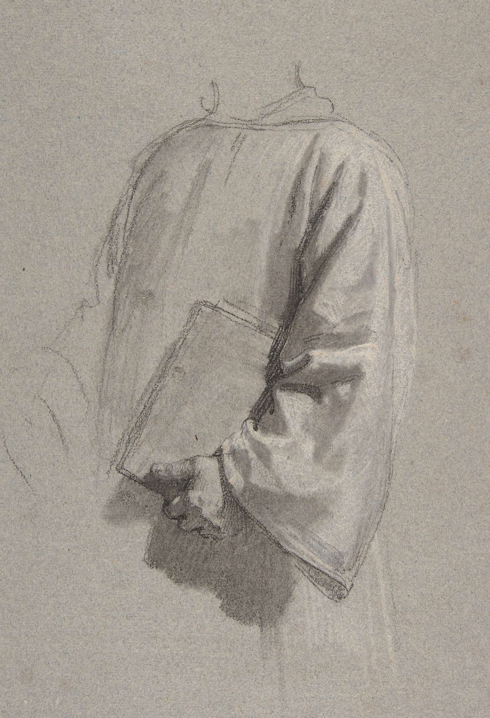 Drapery Study For A Cleric by Isidore Pils Posters, Prints, & Visual Artwork