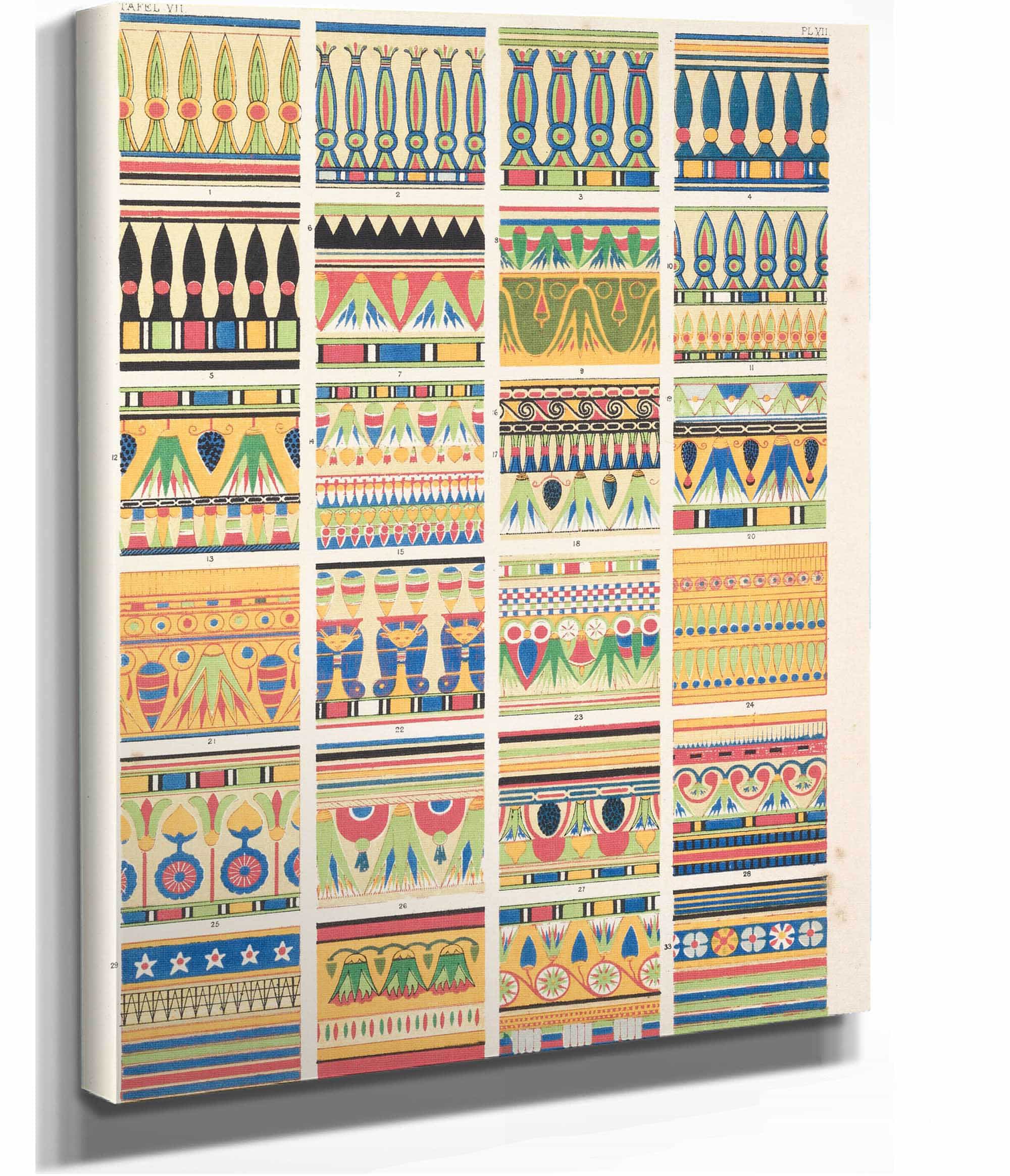 Egyptian No  by Owen Jones Posters, Prints, & Visual Artwork