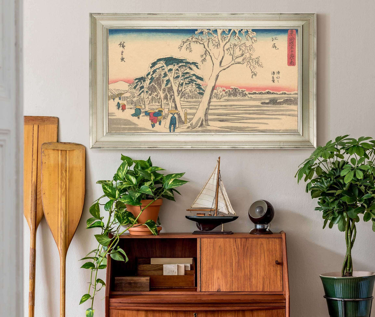 Ejiri   by Ando Hiroshige Posters, Prints, & Visual Artwork