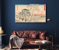 Ejiri   by Ando Hiroshige Posters, Prints, & Visual Artwork