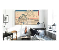 Ejiri   by Ando Hiroshige Posters, Prints, & Visual Artwork