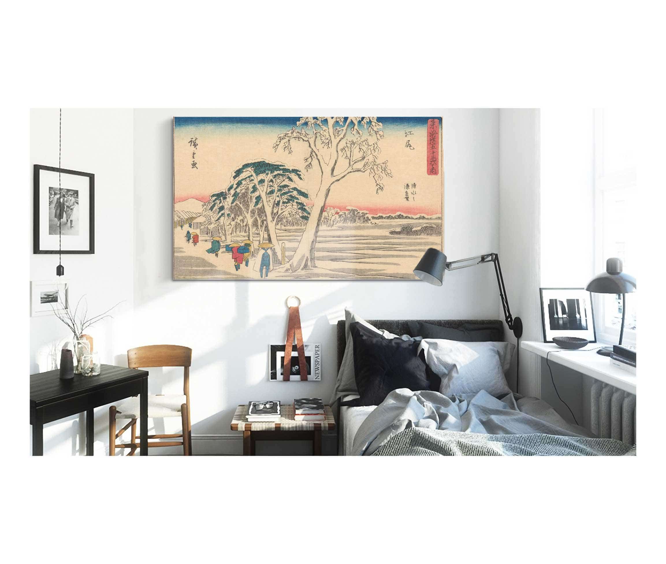 Ejiri   by Ando Hiroshige Posters, Prints, & Visual Artwork