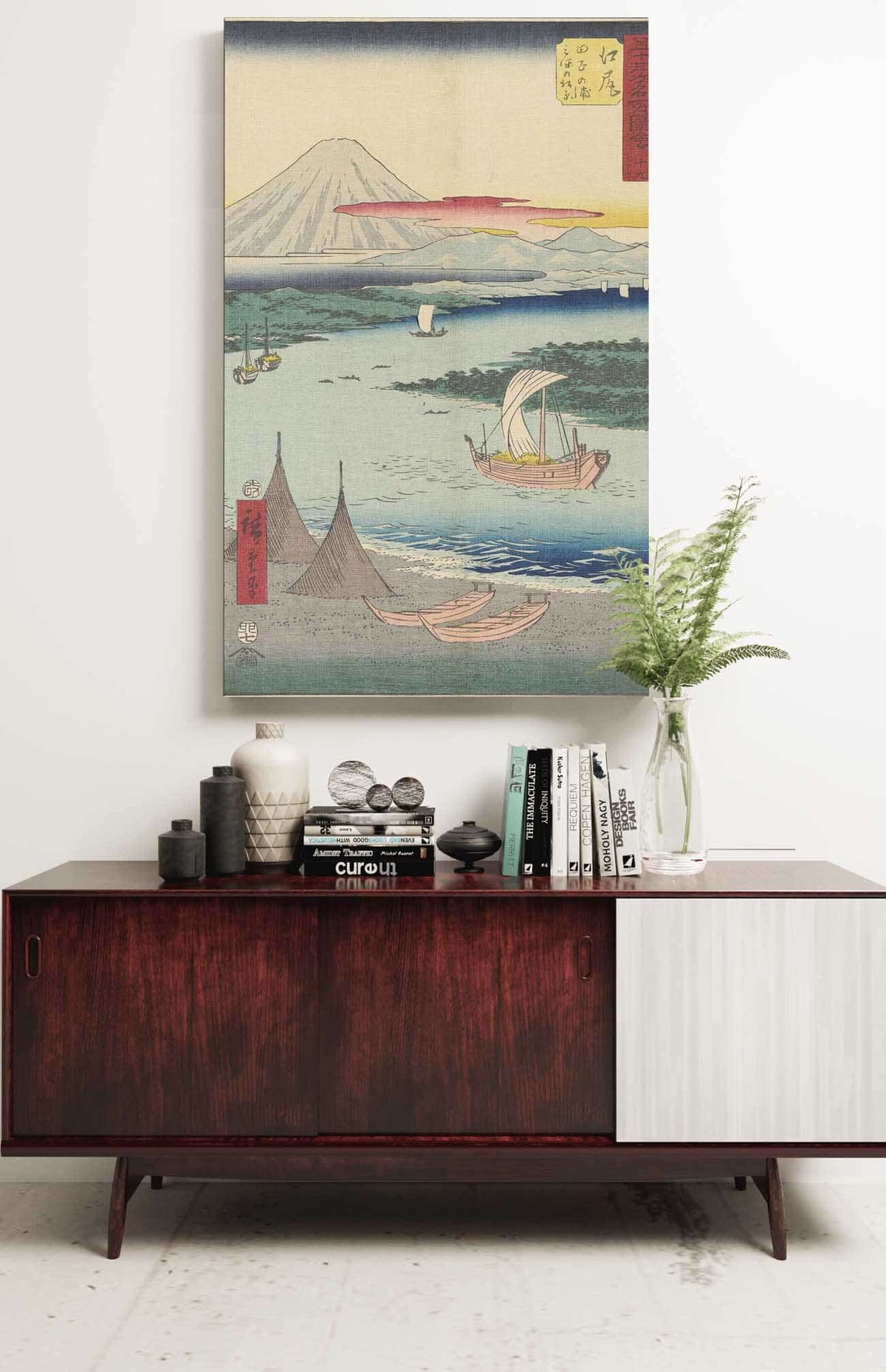 Ejiri   by Ando Hiroshige Posters, Prints, & Visual Artwork