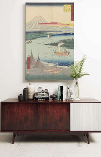 Ejiri   by Ando Hiroshige Posters, Prints, & Visual Artwork