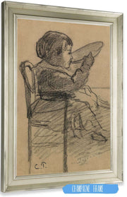 Enfant by Camille Pissarro Posters, Prints, & Visual Artwork
