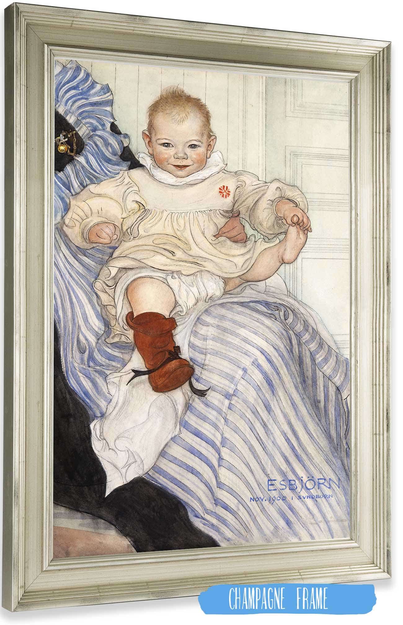 Esbjorn by Carl Larsson Posters, Prints, & Visual Artwork