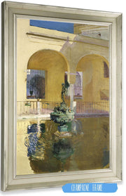 Estanque De Charles V Alcazar Seville by Joaquin Sorolla Posters, Prints, & Visual Artwork