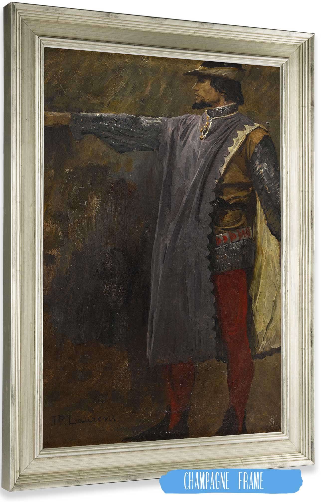 Etienne Marcel Protects The Dauphin by Jean Paul Laurens Posters, Prints, & Visual Artwork