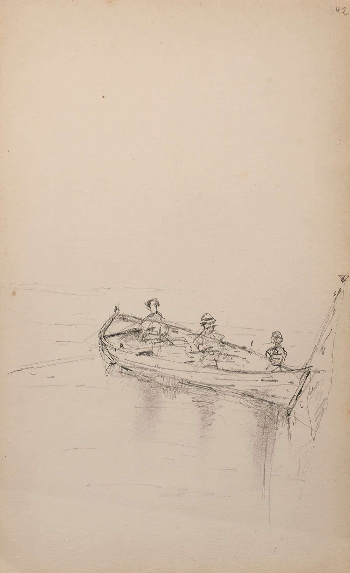 Etudes De Barques by Henri De Toulouse Lautrec Posters, Prints, & Visual Artwork