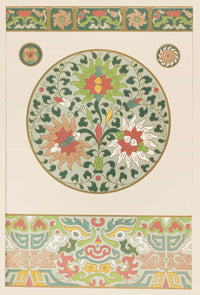 Examples Of Chinese Ornament Pl  by Owen Jones Posters, Prints, & Visual Artwork