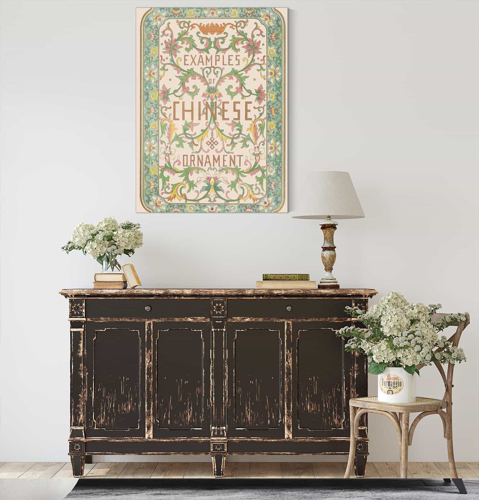 Examples Of Chinese Ornament Pl  by Owen Jones Posters, Prints, & Visual Artwork