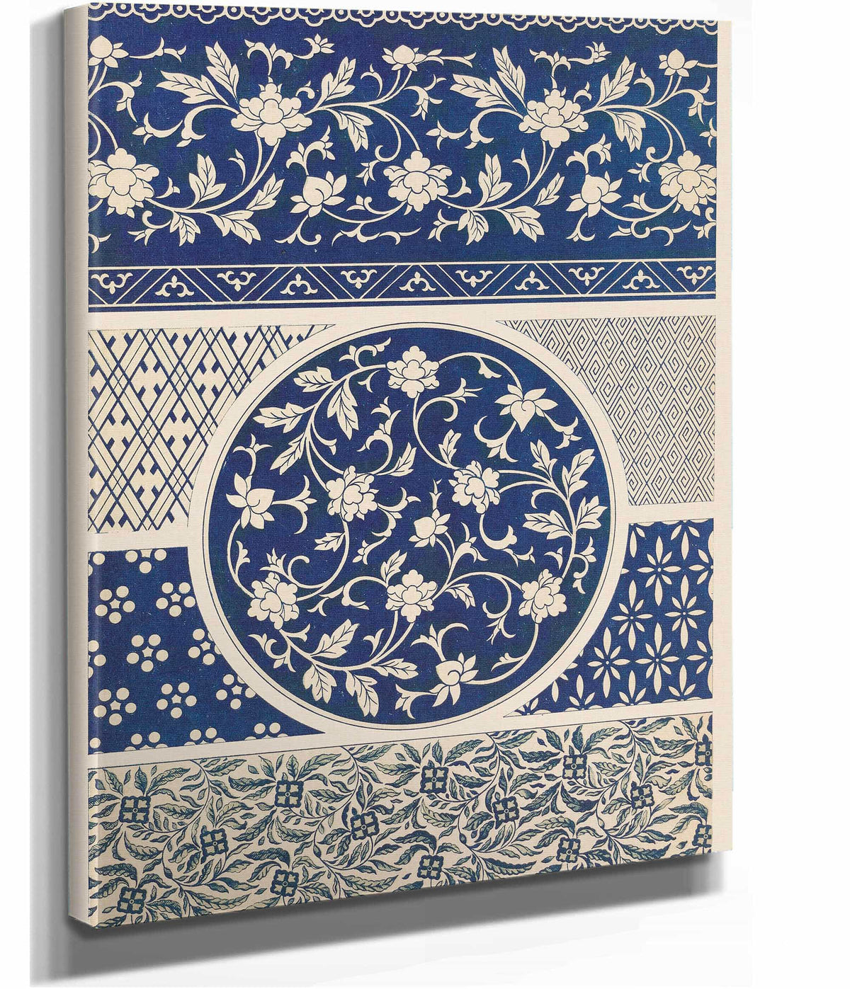 Examples Of Chinese Ornament Pl  by Owen Jones Posters, Prints, & Visual Artwork