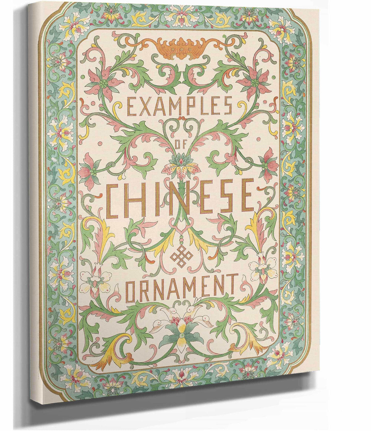 Examples Of Chinese Ornament Pl  by Owen Jones Posters, Prints, & Visual Artwork