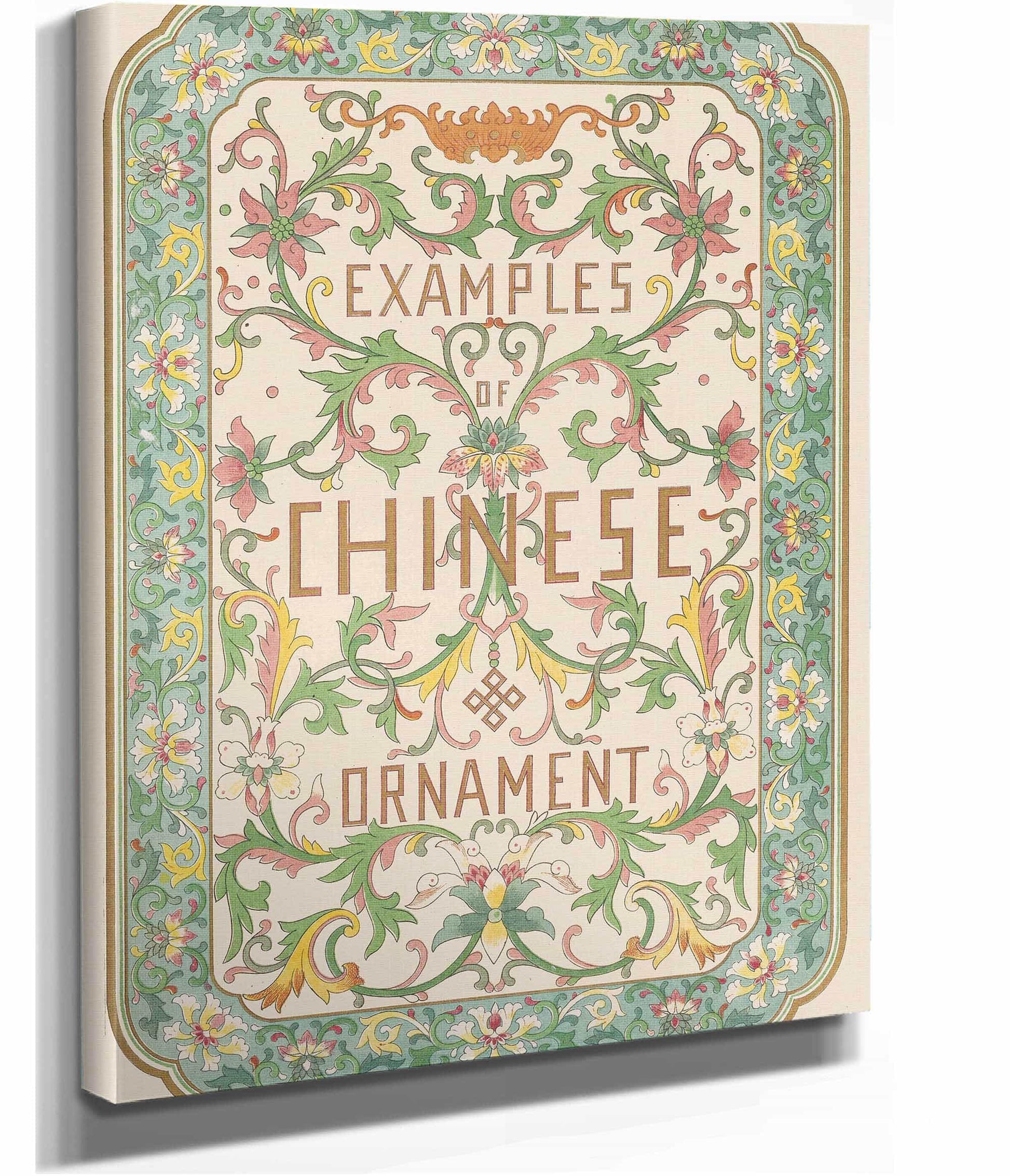 Examples Of Chinese Ornament Pl  by Owen Jones Posters, Prints, & Visual Artwork