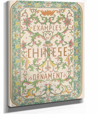 Examples Of Chinese Ornament Pl  by Owen Jones Posters, Prints, & Visual Artwork