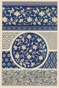 Examples Of Chinese Ornament Pl  by Owen Jones Posters, Prints, & Visual Artwork