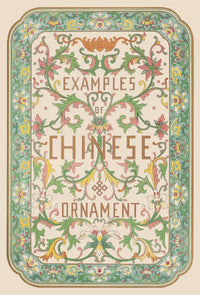 Examples Of Chinese Ornament Pl  by Owen Jones Posters, Prints, & Visual Artwork