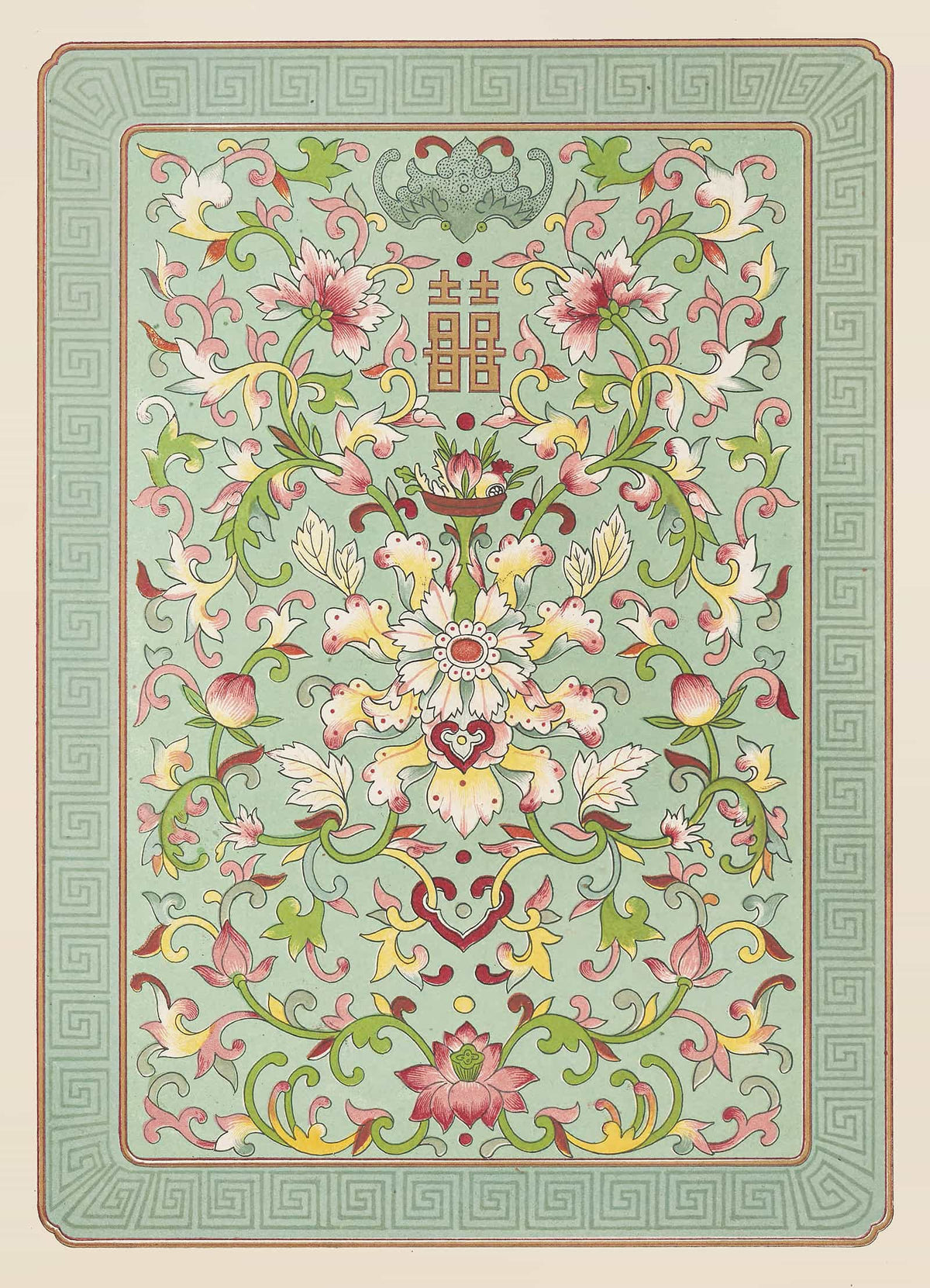 Examples Of Chinese Ornament Pl  by Owen Jones Posters, Prints, & Visual Artwork