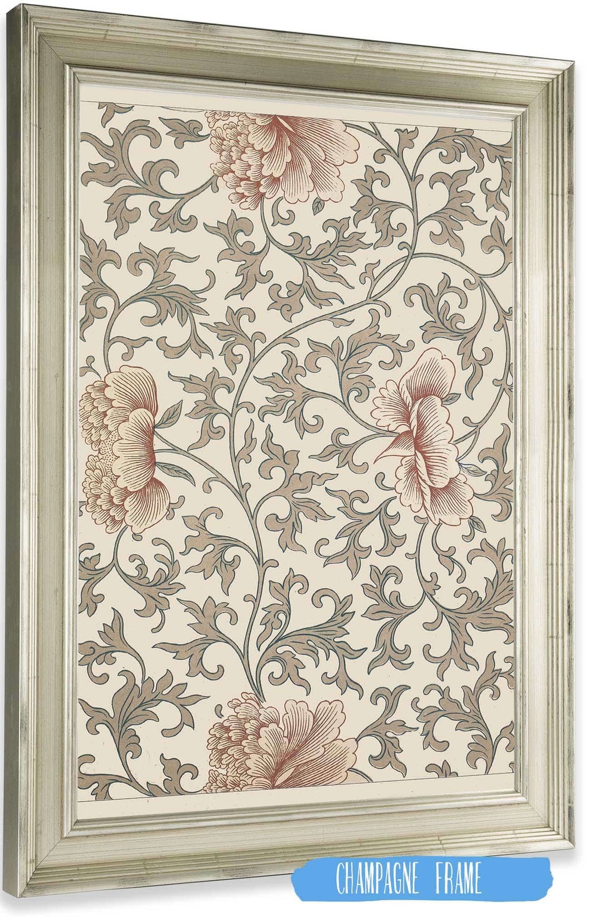 Examples Of Chinese Ornament Pl  by Owen Jones Posters, Prints, & Visual Artwork