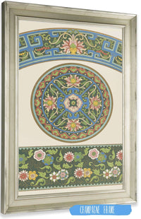 Examples Of Chinese Ornament Pl  by Owen Jones Posters, Prints, & Visual Artwork