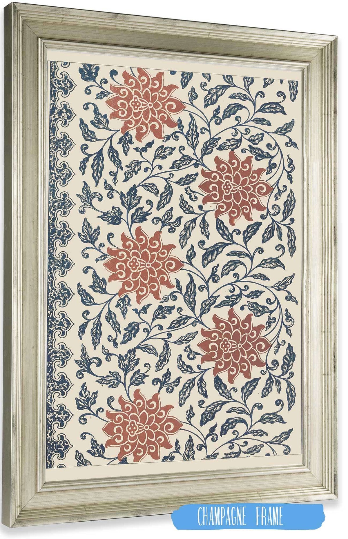 Examples Of Chinese Ornament Pl  by Owen Jones Posters, Prints, & Visual Artwork