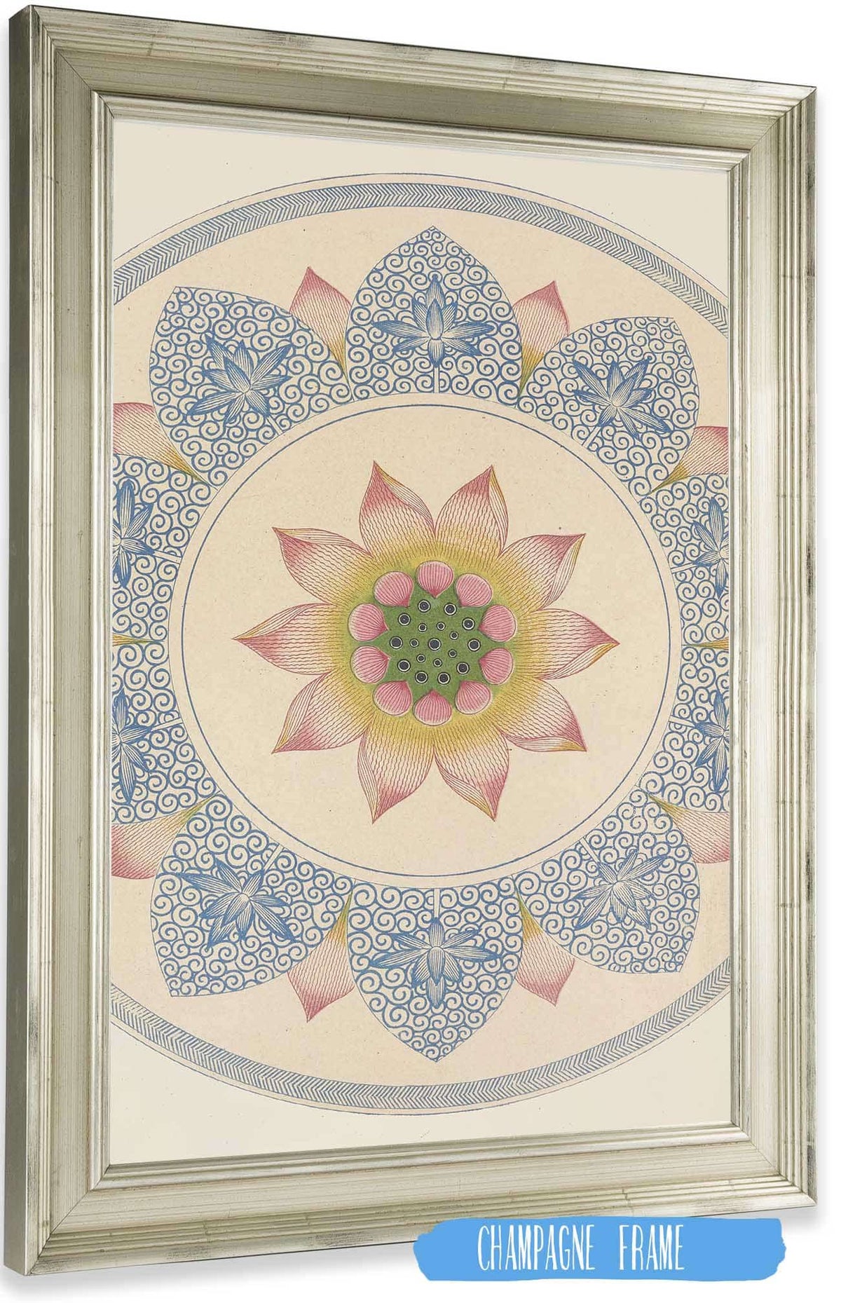 Examples Of Chinese Ornament Pl  by Owen Jones Posters, Prints, & Visual Artwork