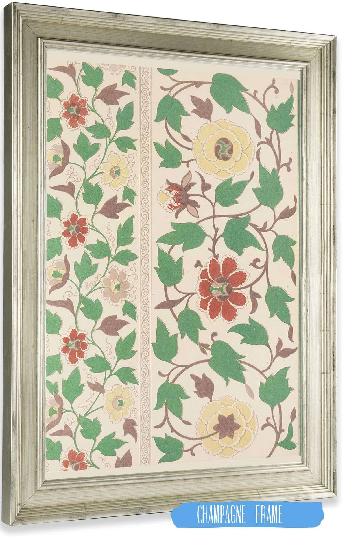 Examples Of Chinese Ornament Pl  by Owen Jones Posters, Prints, & Visual Artwork