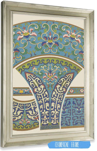 Examples Of Chinese Ornament Pl  by Owen Jones Posters, Prints, & Visual Artwork