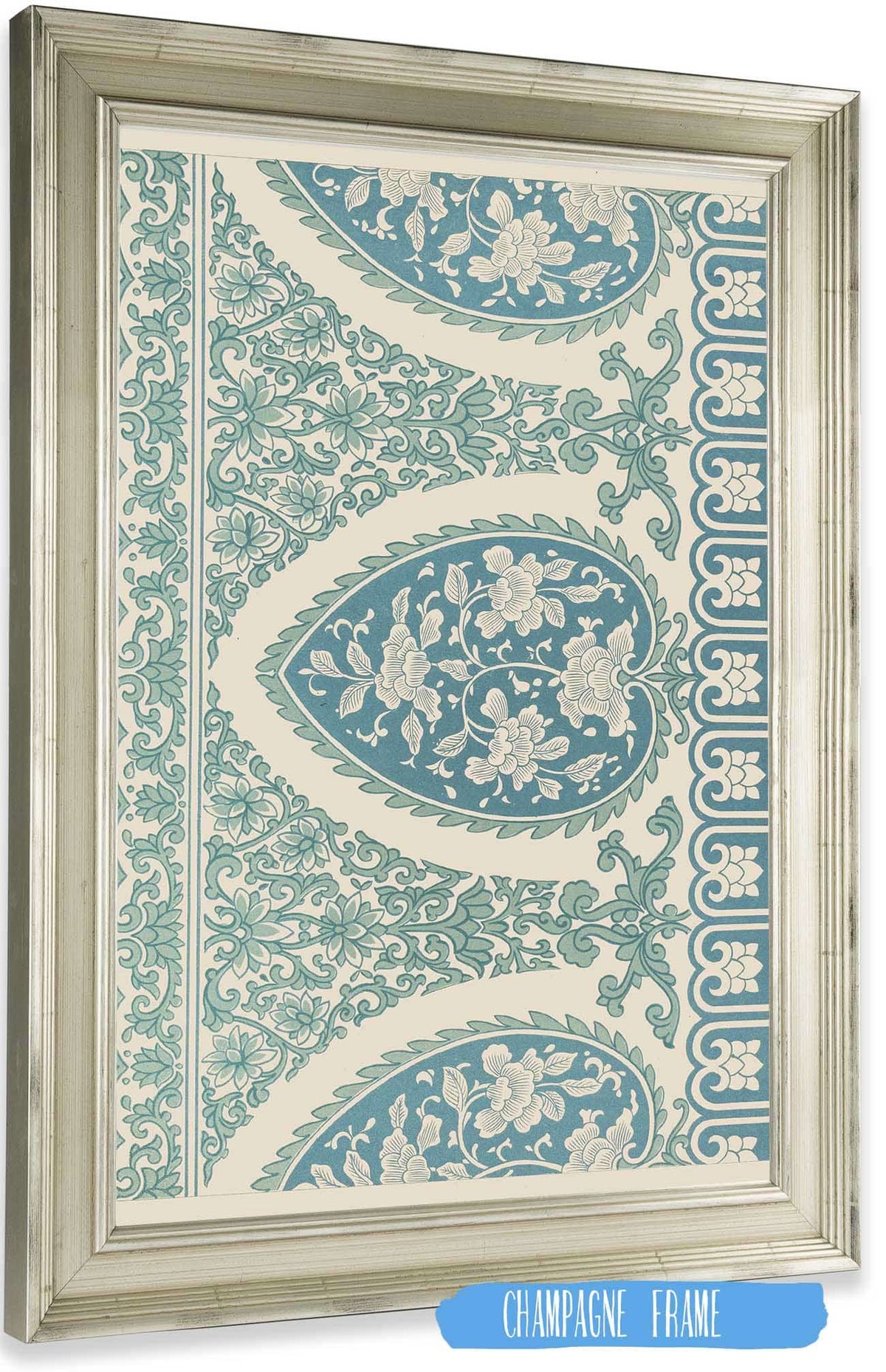 Examples Of Chinese Ornament Pl  by Owen Jones Posters, Prints, & Visual Artwork