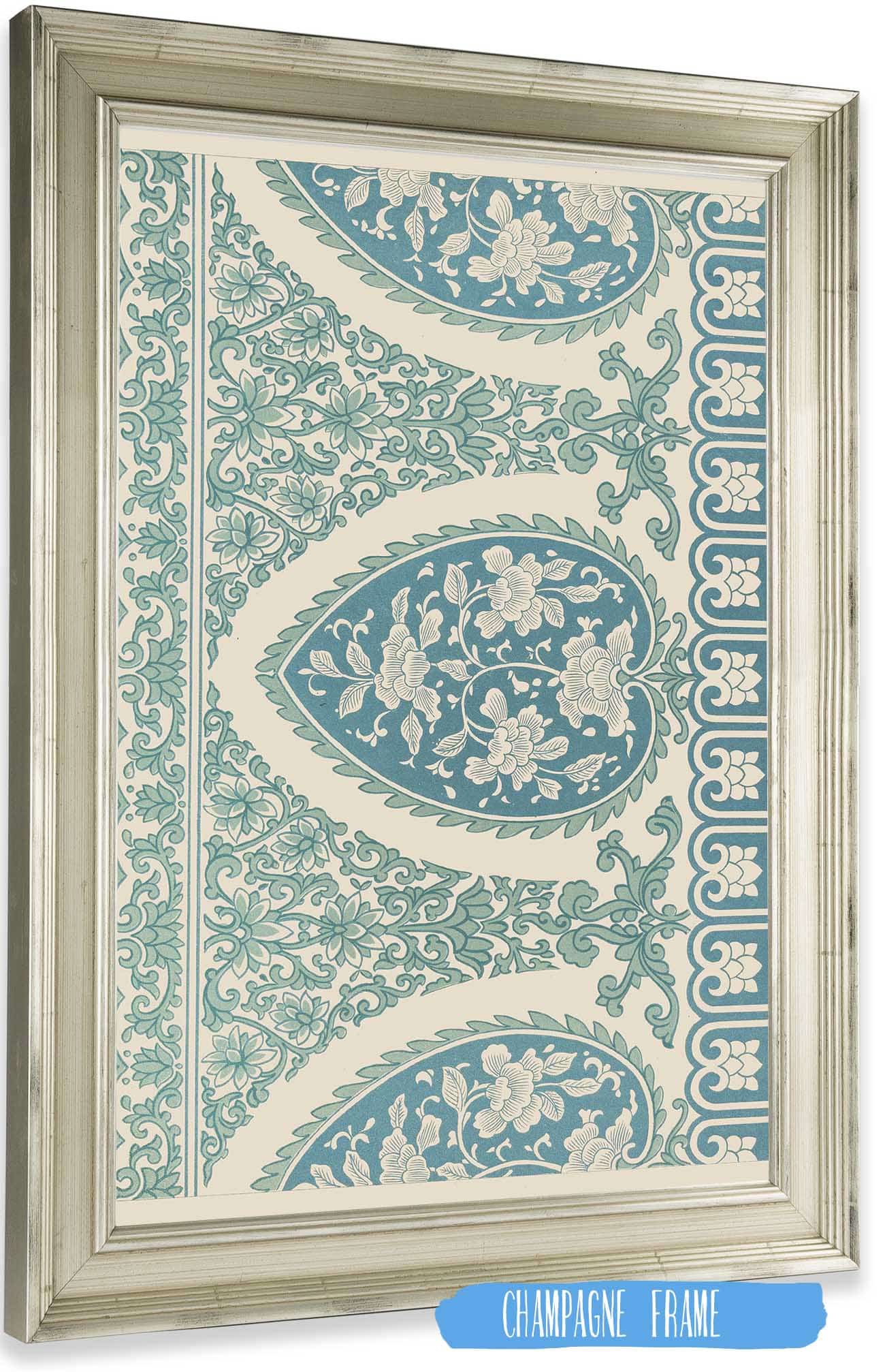 Examples Of Chinese Ornament Pl  by Owen Jones Posters, Prints, & Visual Artwork