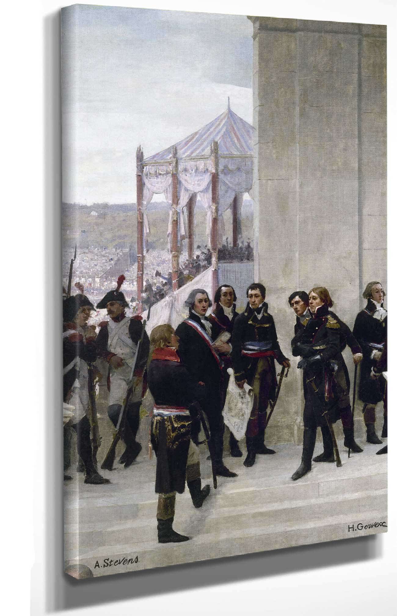 Federation Day The Convention by Henri Gervex Posters, Prints, & Visual Artwork